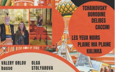 Paroisse Chatelaillon Concert « Voix d’Or Slaves »