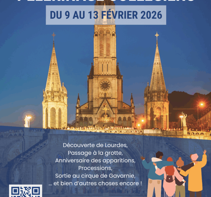 Pèlerinage des collégiens à Lourdes