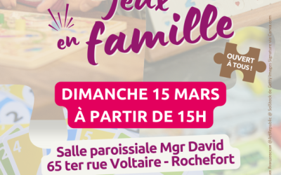 Après-midi jeux organisé par les AFC Rochefort