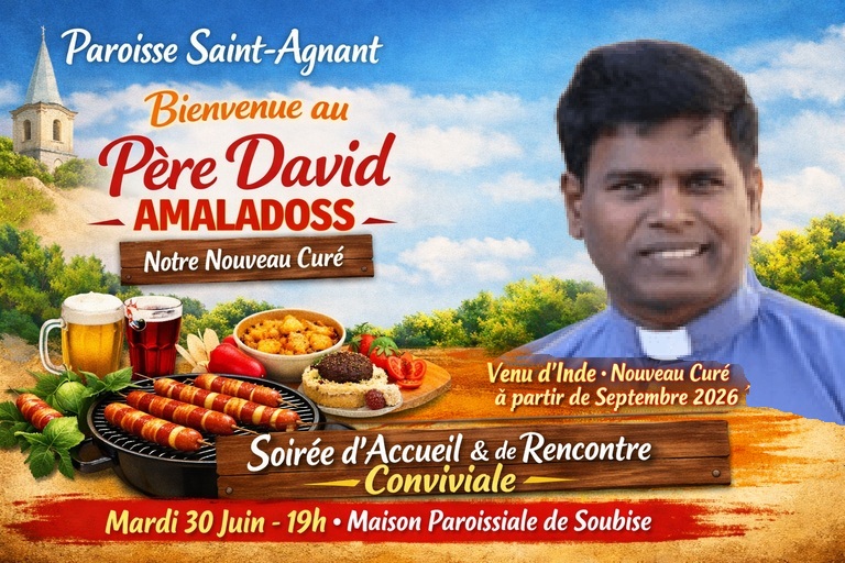Soirée d’accueil du Père David AMALADOSS