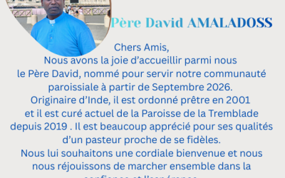 Soirée d’accueil du Père David AMALADOSS