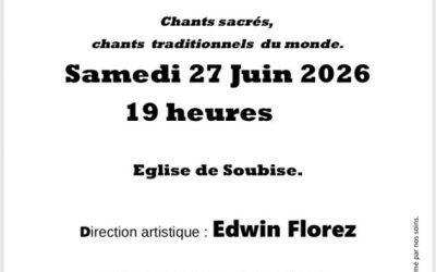 Concert à l&rsquo;église de Soubise