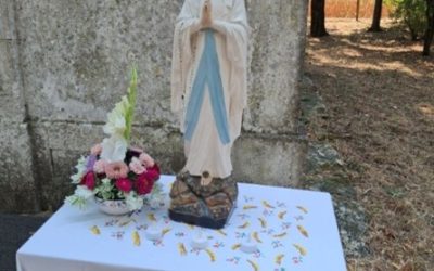 Célébration de l’Assomption à la Chapelle Notre-Dame des Champs