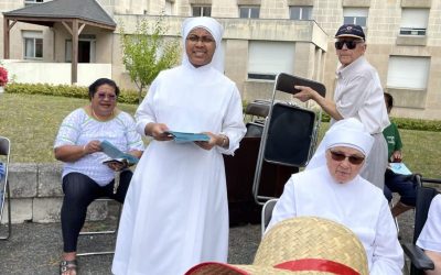 Départ des Petites Soeurs des Pauvres de Saintes