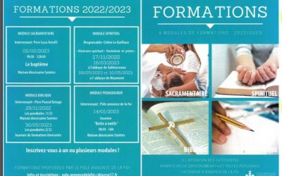 Formations 2022 – 2023