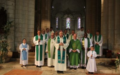 Les évêques de la Province de Poitiers à l’Abbaye aux Dames