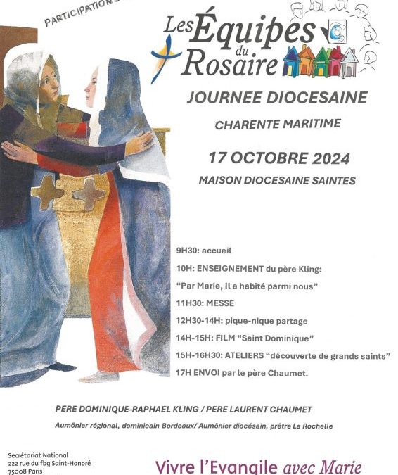 Journée diocésaine des Equipes du Rosaire