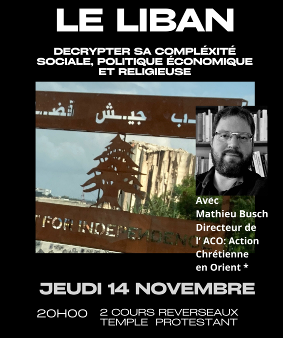 Conférence sur le Liban