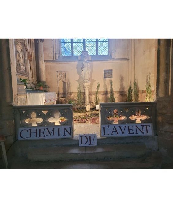 C&rsquo;est le dimanche de la joie sur le Chemin de l&rsquo;AVENT à la cathédrale Saint Pierre