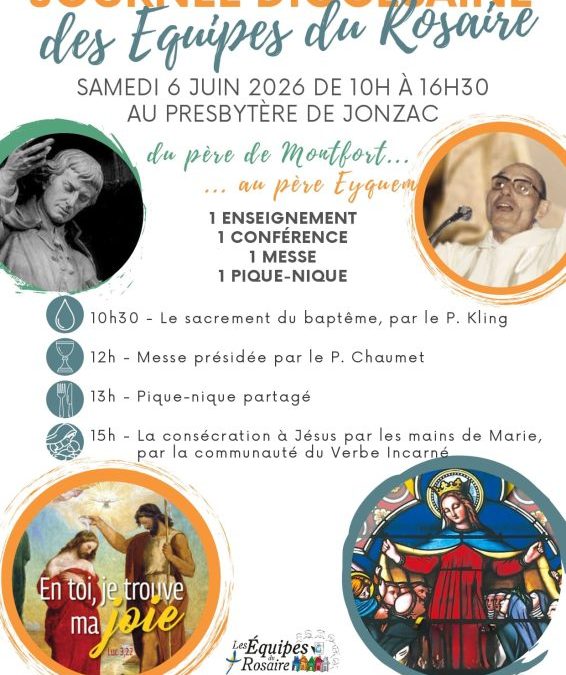 Journée diocésaine du Rosaire