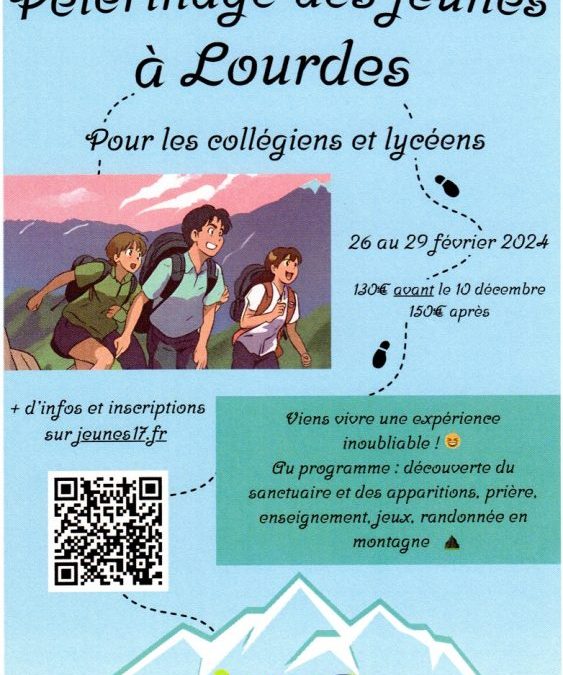 Pélé Collégiens et Lycéens à LOURDES
