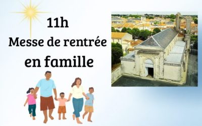 MESSE DE RENTREE à ST JEAN D&rsquo;ANGELY