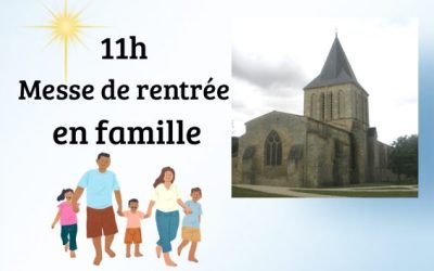 MESSE DE RENTREE Secteur de LOULAY