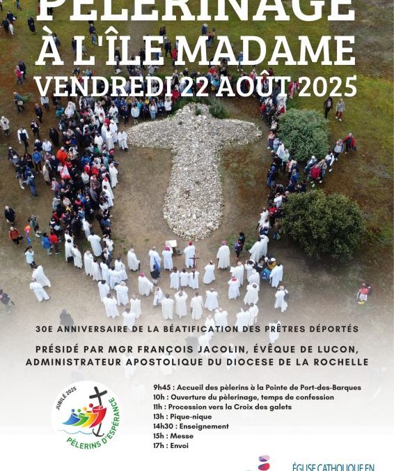 Pèlerinage diocésain à l&rsquo;île Madame