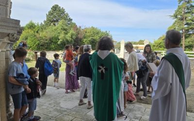 Retour en photos sur la bénédiction des cartables