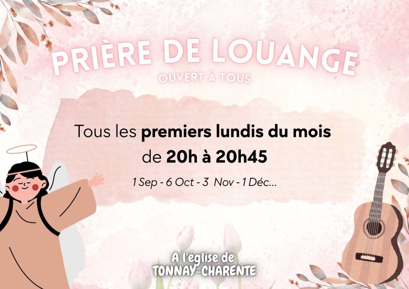 Prières de louange à Tonnay-Charente