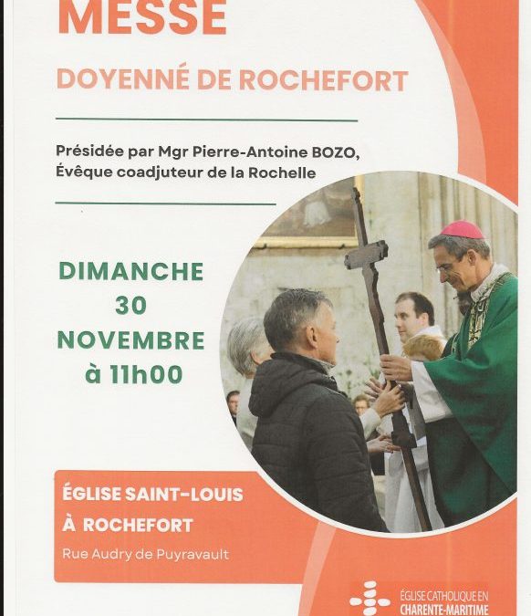 Messe Doyenné de Rochefort le 30/11