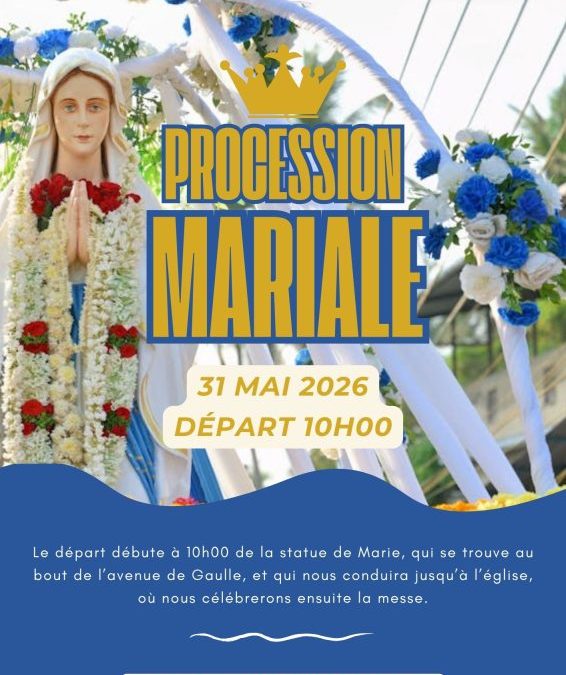 Procession Mariale à Tonnay-Charente ce 31 mai 2026