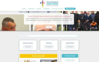 Le site internet diocésain fait peau neuve