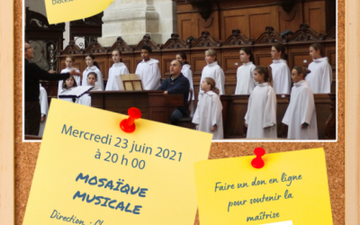 Le chœur d’enfants de la maîtrise Saint-Louis en concert le 23 juin à La Rochelle