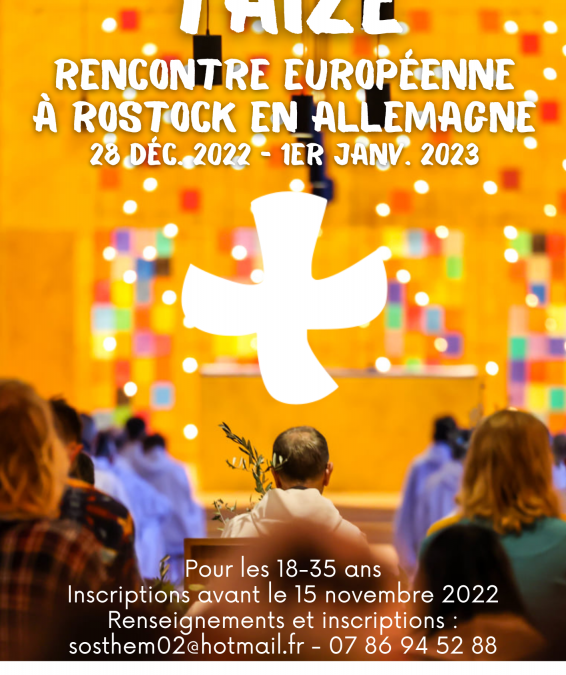Rencontre européenne de Taizé à Rostock