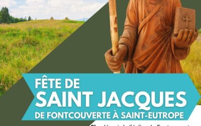 Fêtons saint Jacques, de Fontcouverte à St-Eutrope