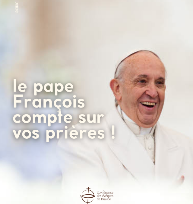 Prions pour notre pape François !