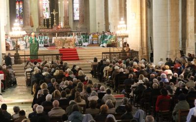 Messe de présentation du diocèse à Mgr Bozo