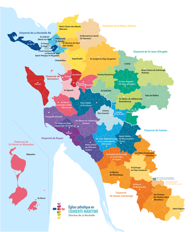 2026 Carte des paroisses