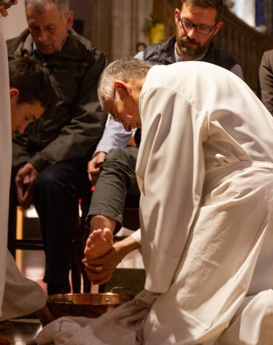 Vivons le lavement des pieds !